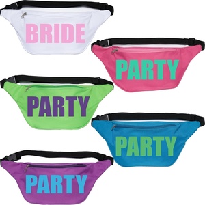image:imageNeon Bachelorette Belt Bags  Bride amp 6 Party  Waterresistant belt bags with adjustable straps for bachelorette parties festivals travel concerts amp girls trips5 Pack  Bride  4 Party