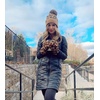 image:imageFunky Junque Exclusives Womens Mittens Faux Fur Convertible Fingerless GlovesCoffee