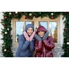 image:imageFunky Junque Exclusives Womens Mittens Faux Fur Convertible Fingerless GlovesSherpa Grey