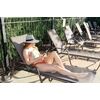 image:imageFunky Junque Foldable Sun Hat for Women  Packable Straw Beach Cap UPF 50 Adjustable Travel Bucket HatBlack Multi