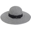 image:imageFunky Junque Foldable Sun Hat for Women  Packable Straw Beach Cap UPF 50 Adjustable Travel Bucket HatBlack Multi