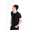 image:imageFunky Junque Knit Beanie for Men amp Women  Warm Stretch Winter Hat Soft Skull Cap Solid amp Heathered ColorsSolid  Black