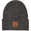 image:imageFunky Junque Knit Beanie for Men amp Women  Warm Stretch Winter Hat Soft Skull Cap Solid amp Heathered ColorsSolid  Charcoal