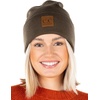 image:imageFunky Junque Knit Beanie for Men amp Women  Warm Stretch Winter Hat Soft Skull Cap Solid amp Heathered ColorsSolid  New Olive
