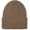 image:imageFunky Junque Knit Beanie for Men amp Women  Warm Stretch Winter Hat Soft Skull Cap Solid amp Heathered ColorsSolid  New Olive