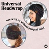 image:imageFunky Junque Lined Headwrap  Blue Mix 15Black Multi Mix