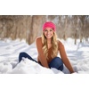 image:imageFunky Junque Lined Headwrap  Blue Mix 15Candy Pink