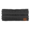 image:imageFunky Junque Lined Headwrap  Blue Mix 15Charcoal