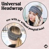image:imageFunky Junque Lined Headwrap  Blue Mix 15Charcoal