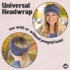 image:imageFunky Junque Lined Headwrap  Blue Mix 15Dark Denim