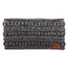 image:imageFunky Junque Lined Headwrap  Blue Mix 15Grey Confetti