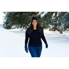 image:imageFunky Junque Lined Headwrap  Blue Mix 15Navy