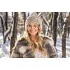image:imageFunky Junque Lined Headwrap  Blue Mix 15Oatmeal Confetti