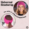 image:imageFunky Junque Lined Headwrap  Blue Mix 15Pink Mix 1