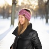 image:imageFunky Junque Lined Headwrap  Blue Mix 15Pink Mix 1