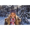 image:imageFunky Junque Lined Headwrap  Blue Mix 15Purple Confetti