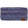 image:imageFunky Junque Lined Headwrap  Blue Mix 15Purple Mix