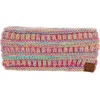 image:imageFunky Junque Lined Headwrap  Blue Mix 15Rainbow
