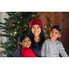 image:imageFunky Junque Lined Headwrap  Blue Mix 15Red Confetti