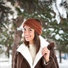 image:imageFunky Junque Lined Headwrap  Blue Mix 15Rust