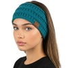 image:imageFunky Junque Lined Headwrap  Blue Mix 15Teal
