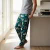 image:imageFunky Junque Mens Funny Pajama Pants Novelty Lounge BottomsBirdie Juice  Green
