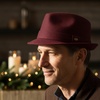 image:imageFunky Junque Mens Wool Blend Fedora Vintage Winter Dress HatBurgundy