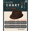 image:imageFunky Junque Mens Wool Blend Fedora Vintage Winter Dress HatDark Brown
