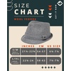 image:imageFunky Junque Mens Wool Blend Fedora Vintage Winter Dress HatHerringbone BrownBlack