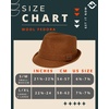 image:imageFunky Junque Mens Wool Blend Fedora Vintage Winter Dress HatLight Brown