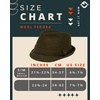 image:imageFunky Junque Mens Wool Blend Fedora Vintage Winter Dress HatOlive