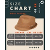 image:imageFunky Junque Mens Wool Blend Fedora Vintage Winter Dress HatTan