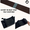 image:imageFunky Junque Nylon Ratchet Work Belt Heavy Duty Tactical StrapBrown