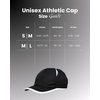 image:imageFunky Junque Running Hat Moisture Wicking Athletic Sports CapBlack White Trim