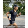 image:imageFunky Junque Running Hat Moisture Wicking Athletic Sports CapBlack White Trim