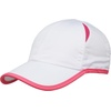 image:imageFunky Junque Running Hat Moisture Wicking Athletic Sports CapWhite Pink Trim