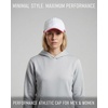 image:imageFunky Junque Running Hat Moisture Wicking Athletic Sports CapWhite Pink Trim