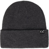 image:imageFunky Junque Unisex Toboggan Beanie Womens Cuffed Winter Watch HatCharcoal
