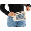 image:imageFunky Junque Versatile Black Fanny Pack Belt Bag for Women and Girls Adjustable Crossbody Waist Bag with Multiple Pockets  Aztec  Black  Adjustable belt bag with crossbody strap for travel errands everyday wear festivals amp handsfree carryClear  Beige