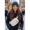 image:imageFunky Junque Versatile Black Fanny Pack Belt Bag for Women and Girls Adjustable Crossbody Waist Bag with Multiple Pockets  Aztec  Black  Adjustable belt bag with crossbody strap for travel errands everyday wear festivals amp handsfree carryFaux Fur  Ivory