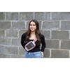 image:imageFunky Junque Versatile Black Fanny Pack Belt Bag for Women and Girls Adjustable Crossbody Waist Bag with Multiple Pockets  Aztec  Black  Adjustable belt bag with crossbody strap for travel errands everyday wear festivals amp handsfree carryClear  Rose