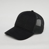 image:imageFunky Junque Vintage Trucker Hat Embroidered American Flag CapAmerican Flag  Black