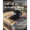 image:imageFunky Junque Vintage Trucker Hat Embroidered American Flag CapCowboy Hat  Black