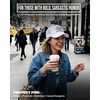 image:imageFunky Junque Vintage Trucker Hat Embroidered American Flag CapIm So Mentally Stable Its Insane  White