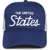image:imageFunky Junque Vintage Trucker Hat Embroidered American Flag CapThe United States  Navy