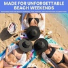 image:imageFunky Junque Wide Brim Raffia Sun Hat Bridal Vacation Straw Beach Cap  Natural raffia straw floppy hat with embroidered detail for beach vacations honeymoons brunch amp bachelorette partiesSquad Black