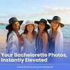 image:imageFunky Junque Wide Brim Raffia Sun Hat Bridal Vacation Straw Beach Cap  Natural raffia straw floppy hat with embroidered detail for beach vacations honeymoons brunch amp bachelorette partiesSquad Black