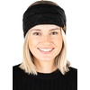 image:imageFunky Junque Winter Headbands for Women  Warm Head Wraps Earmuff Style Ear Warmers Cozy Headwrap for Running Womens Outdoors Gear amp Accessories  Black