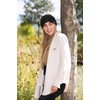 image:imageFunky Junque Womens Soft Knit Bow Turban Headband  Cozy Winter Ear Warmer  Fall Colors Leopard Prints Neutral TonesGray