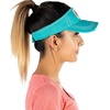 image:imageFunky Junque Womens Sun Visor Adjustable Moisture Wicking Golf Cap  Breathable polyester sun visor with moisturewicking sweatband for golf tennis running pickleball amp beach daysBoat Hair Dont Care  Turquoise